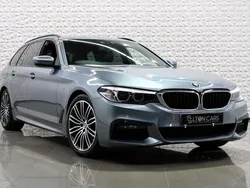Blue Used 2018 BMW 520 M Sport Estate | £15,995 (Fair price)