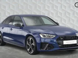 Blue Used 2025 Audi A4 Black Edition Sedan | £36,200
