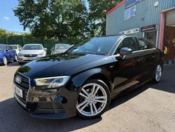 Black Used 2018 Audi A3 S-Line Sedan | £11,480 (Super price)