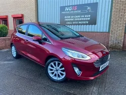 Red Used 2018 Ford Fiesta Titanium Hatchback | £6,990 (Fair price)