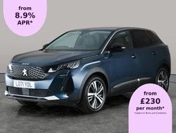 Blue Used 2022 Peugeot 3008 Allure Hatchback | £16,515 (Fair price)