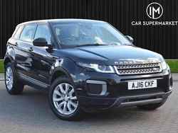 Black Used 2016 Land Rover Range Rover evoque SE Estate | £7,385 (Good price)