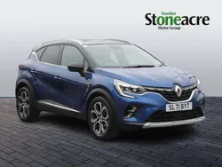 Blue/black Used 2021 Renault Captur Version S SUV | £14,495 (Fair price)