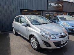 Silver Used 2012 Vauxhall Corsa Hatchback | £2,595 (Fair price)