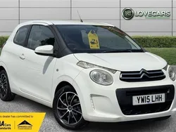 White Used 2015 Citroën C1 Feel Hatchback | £2,790