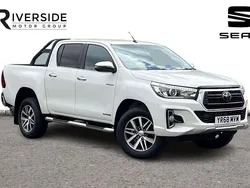 White Used 2018 Toyota HiLux Pickup | £23,388 (Fair price)