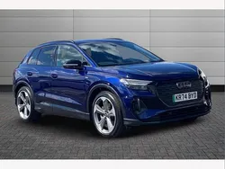 Blue Used 2024 Audi Q4 e-tron Black Edition SUV | £37,250 (Fair price)
