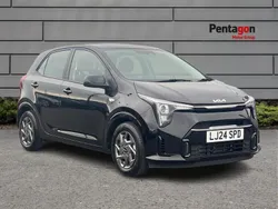 Black Used 2024 Kia Picanto 2 Hatchback | £13,498 (Fair price)