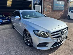 Silver Used 2017 Mercedes E220 AMG line Estate | £13,795 (Good price)