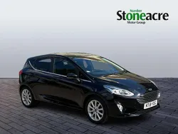 Black Used 2018 Ford Fiesta Titanium Hatchback | £10,995 (Fair price)