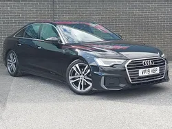 Black Used 2019 Audi A6 S-Line Sedan | £18,998 (Fair price)