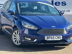 Blue Used 2016 Ford Focus Titanium Hatchback | £7,995 (A bit pricey)