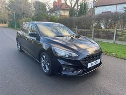 Black Used 2019 Ford Focus ST-Line Hatchback | £10,495 (Fair price)