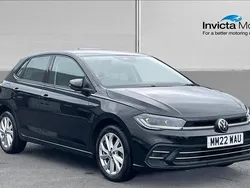 Black Used 2022 VW Polo Style Hatchback | £15,136 (Fair price)