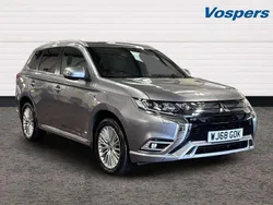 Grey Used 2018 Mitsubishi Outlander P-HEV SUV | £16,448 (A bit pricey)