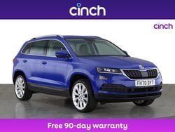 Blue Used 2021 Skoda Karoq SE L SUV | £18,349 (Fair price)