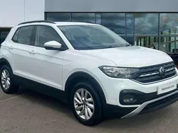 White Used 2022 VW T-Cross Edition SUV | £16,745 (Fair price)