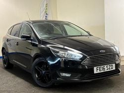 Black Used 2016 Ford Focus Zetec Hatchback | £3,995 (Good price)