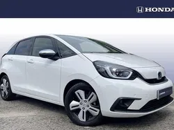 Platinum white Used 2020 Honda Jazz EX Hatchback | £16,495 (A bit pricey)