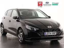 Black Used 2024 Hyundai i20 Ultimate Hatchback | £20,399 (A bit pricey)