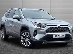 Silver Used 2021 Toyota RAV4 Hybrid SUV | £26,895 (Fair price)