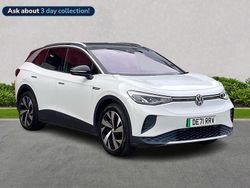 White Used 2021 VW ID.4 Pro Performance SUV | £16,990 (Fair price)