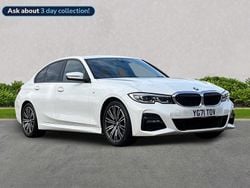 White Used 2021 BMW 318 M Sport Sedan | £20,500 (Fair price)