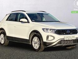 White Used 2023 VW T-Roc Life SUV | £18,699 (Fair price)