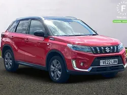 Red Used 2022 Suzuki Vitara SZ-T SUV | £16,399 (Good price)