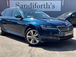 Blue Used 2021 Skoda Superb SE L Estate | £16,250 (Fair price)