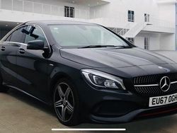 Black Used 2017 Mercedes CLA250 AMG Sedan | £12,995