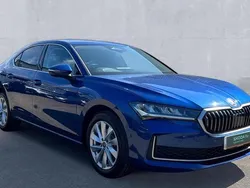 Cobalt blue metallic Used 2025 Skoda Superb SE Technology Hatchback | £29,165 (Expensive)