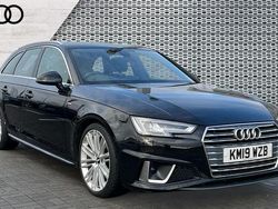 Black Used 2019 Audi A4 S-Line Estate | £21,690 (Fair price)
