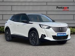 White Used 2022 Peugeot e-2008 Premium SUV | £14,996 (Fair price)