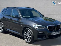 Grey Used 2018 BMW X3 M Sport SUV | £26,855 (Fair price)