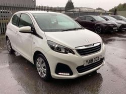 White Used 2018 Peugeot 108 Active Hatchback | £6,495 (Fair price)