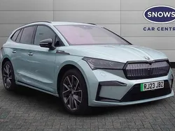 Silver Used 2023 Skoda Enyaq iV SportLine SUV | £27,999 (Good price)