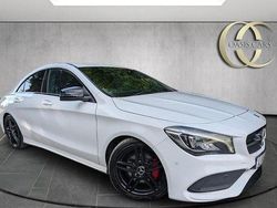 White Used 2017 Mercedes CLA180 AMG line Sedan | £16,775 (Expensive)