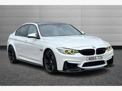 Mineral white Used 2015 BMW M3 Performance Sedan | £28,650 (Fair price)