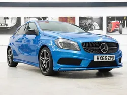 Blue Used 2015 Mercedes A200 AMG Hatchback | £9,883 (Fair price)
