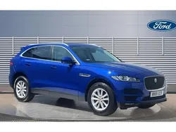 Blue Used 2018 Jaguar F-Pace Prestige SUV | £13,931 (Fair price)