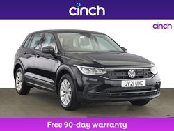 Black Used 2021 VW Tiguan SUV | £16,149 (Super price)