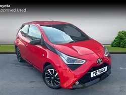 Red Used 2021 Toyota Aygo Trend Hatchback | £9,682 (Fair price)