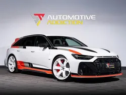 White New 2025 Audi RS6 Estate | £209,995