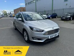 Silver Used 2017 Ford Focus Titanium Hatchback | £5,495 (Good price)