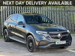 Grey Used 2021 Mercedes EQC400 AMG line SUV | £21,995 (A bit pricey)