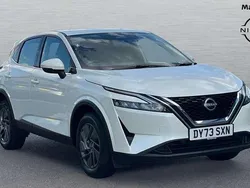White Used 2023 Nissan Qashqai Acenta Premium SUV | £16,077 (Good price)