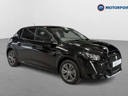 Black Used 2022 Peugeot e-208 Allure Premium Hatchback | £12,099 (Fair price)