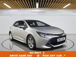 Silver Used 2021 Toyota Corolla Hatchback | £14,349 (Good price)