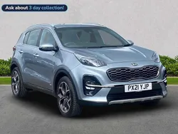 Silver Used 2021 Kia Sportage GT-Line SUV | £18,399 (Good price)